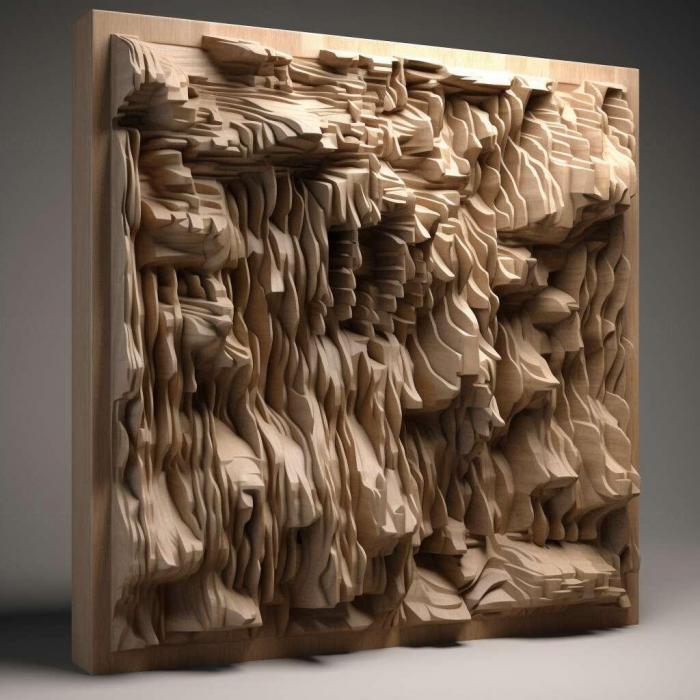 نموذج ثلاثي الأبعاد لآلة CNC 3D Art 